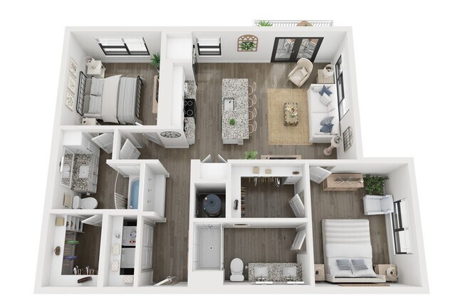 Unit 1270 1270 floor plan