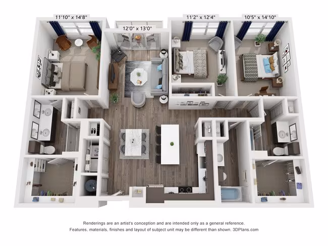 C1 1202 floor plan