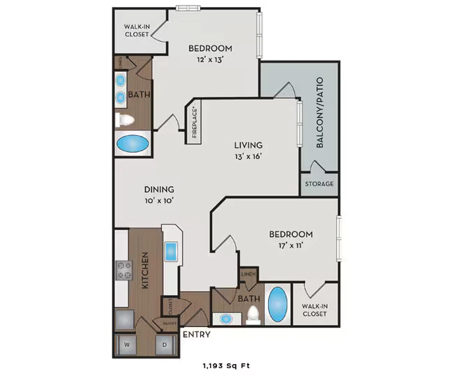 Pinehurst 1218 floor plan