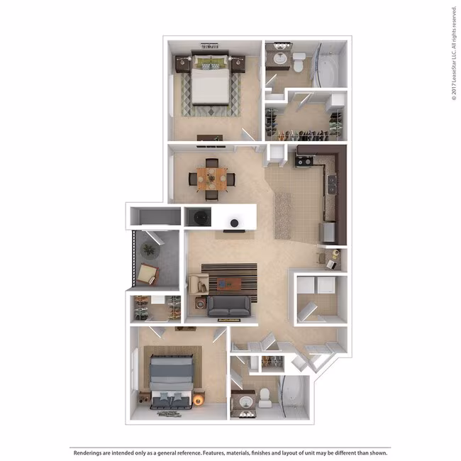 Versailles 336 floor plan