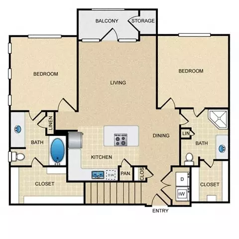 B1 4306 floor plan