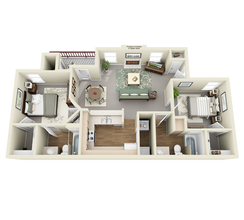Unit 1217 1217 floor plan