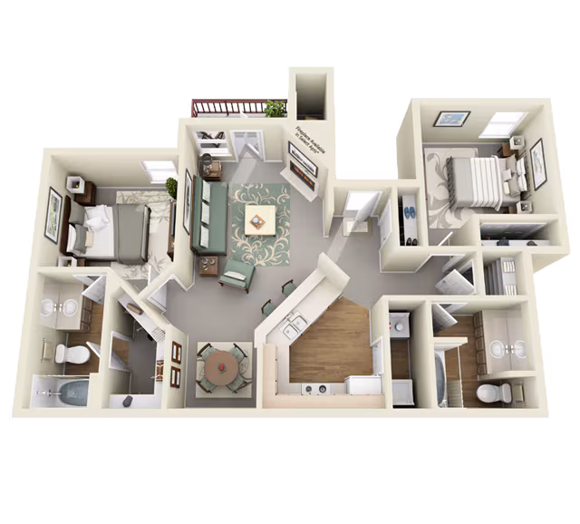 B2 1311 floor plan