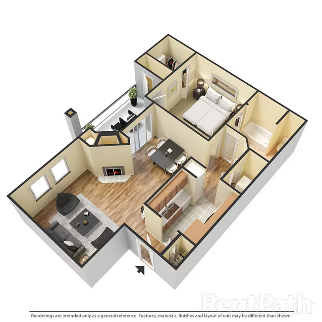 Unit 1916 0123 floor plan