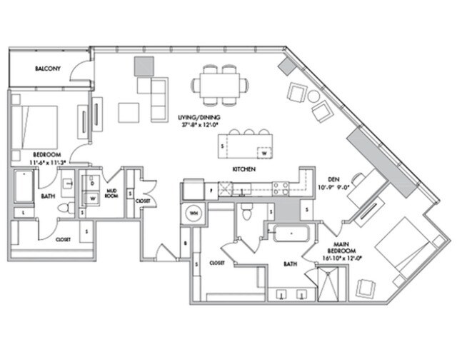 C12a-D 1-1310 floor plan