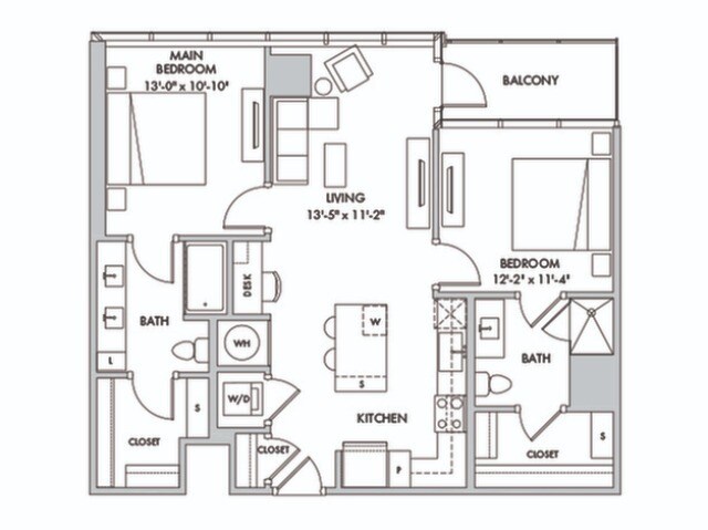 C4 1-1508 floor plan