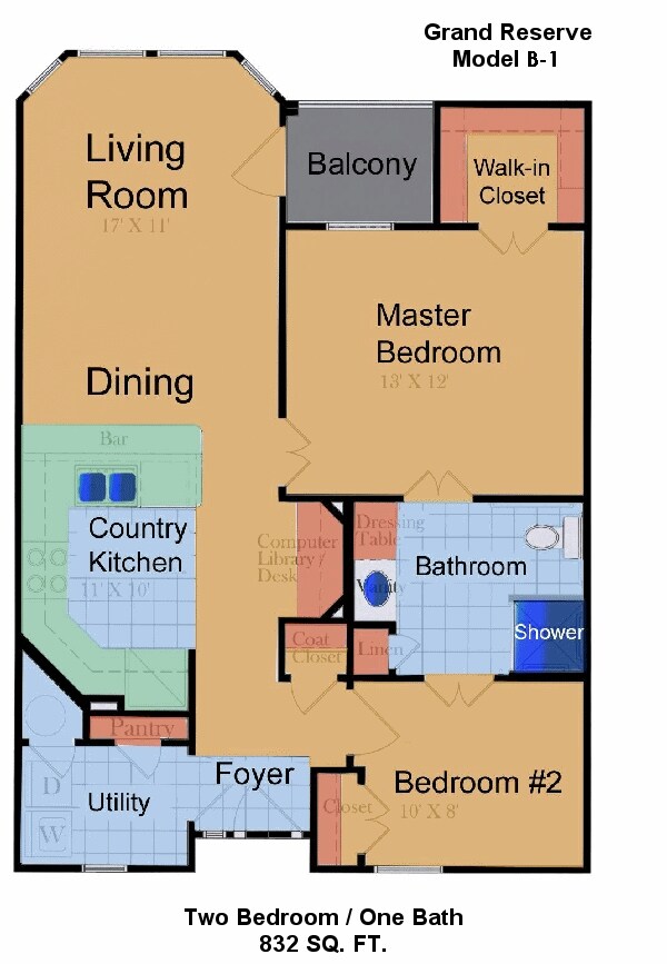 B-1 2226 floor plan