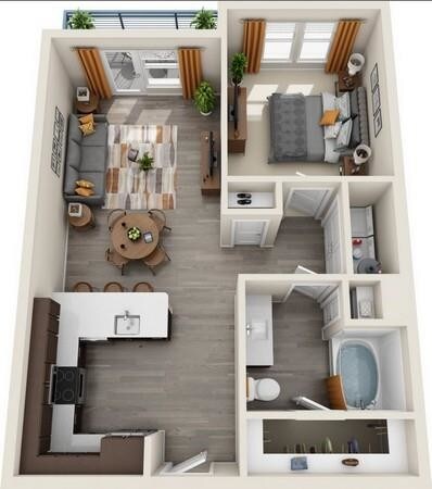 A3 1090 floor plan