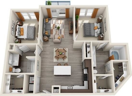 B1.1 3033 floor plan