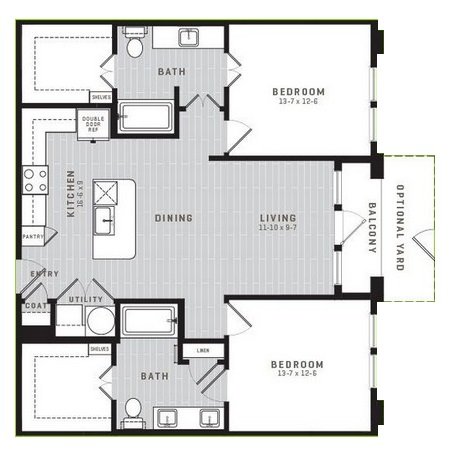 Villa 1-1042 floor plan
