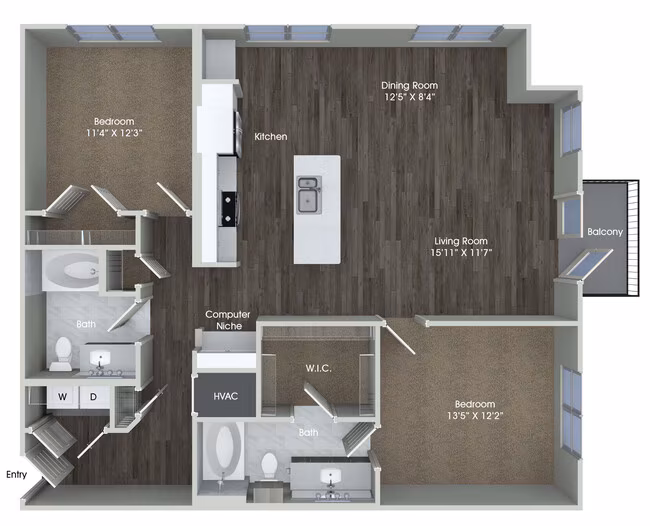 B7 2261 floor plan