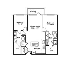 B5 2116 floor plan