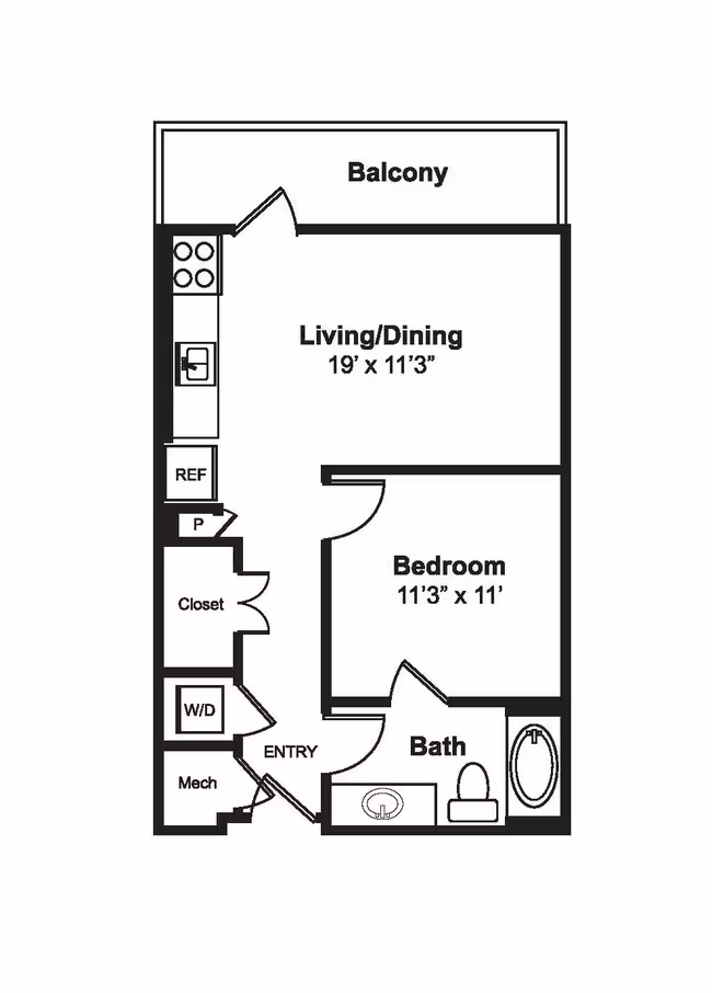 Unit 1425 1425 floor plan