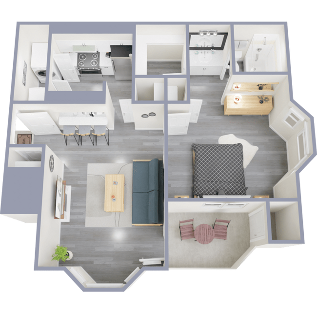 A1 612 floor plan