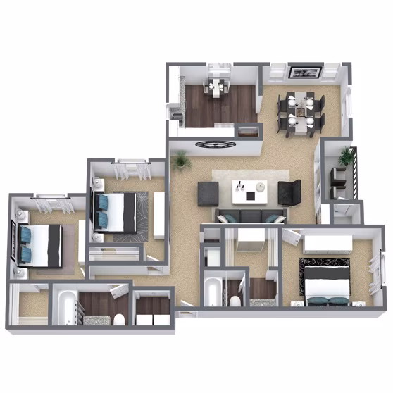 C1 0318 floor plan
