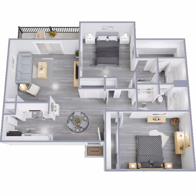 B3 292 floor plan