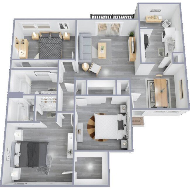 3 Beds • 2 Bath 179 floor plan