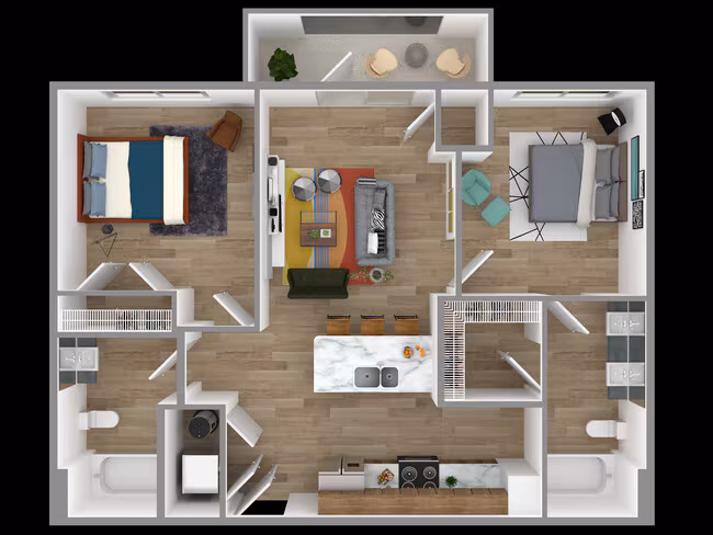 Unit 342 351 floor plan