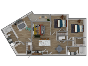 Unit 261 254 floor plan