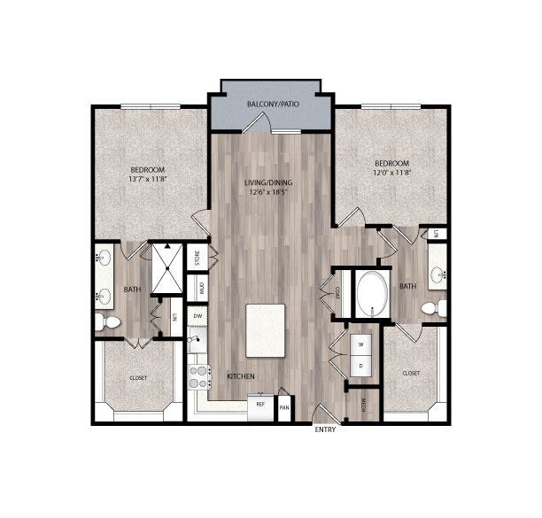 Unit 3328 3328 floor plan