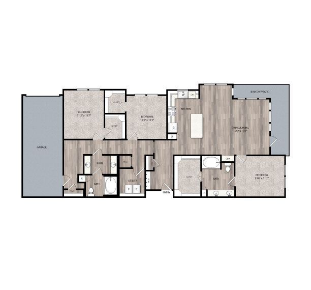 Unit 4125 4125 floor plan