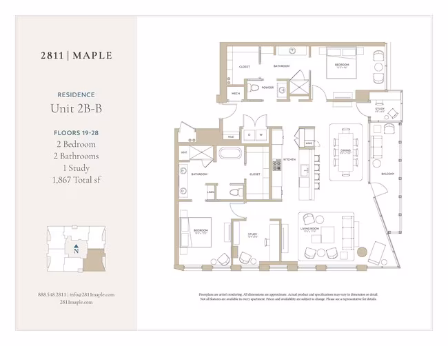2B-B 2706 floor plan