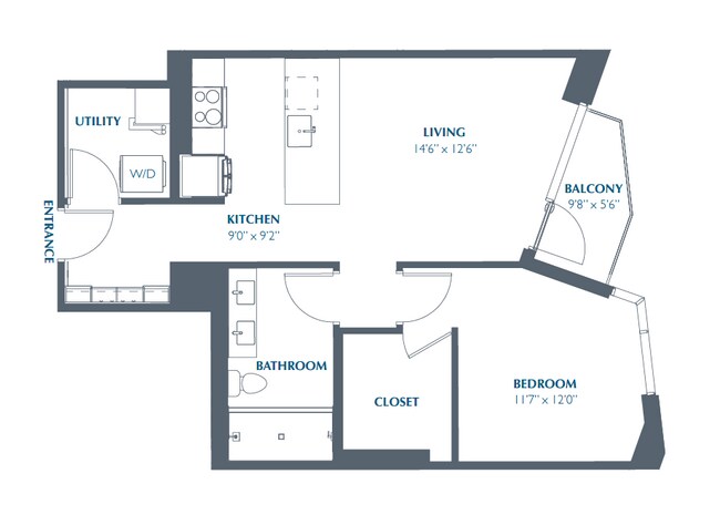 Unit 2804 1204 floor plan