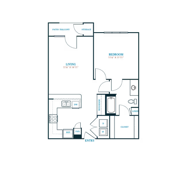 Unit C207 C207 floor plan