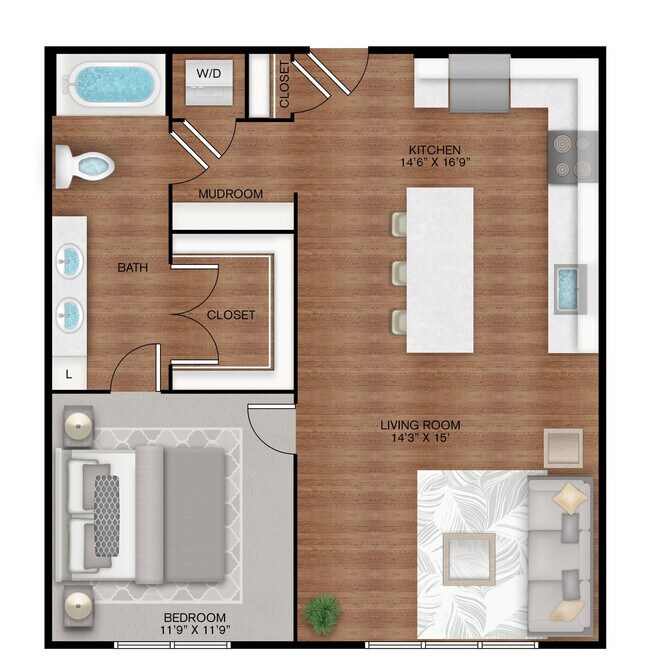 Unit 1432 1432 floor plan
