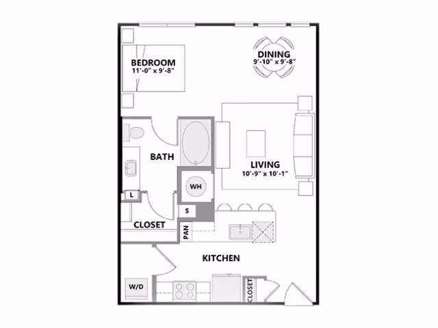 Unit 1-483 1-336 floor plan