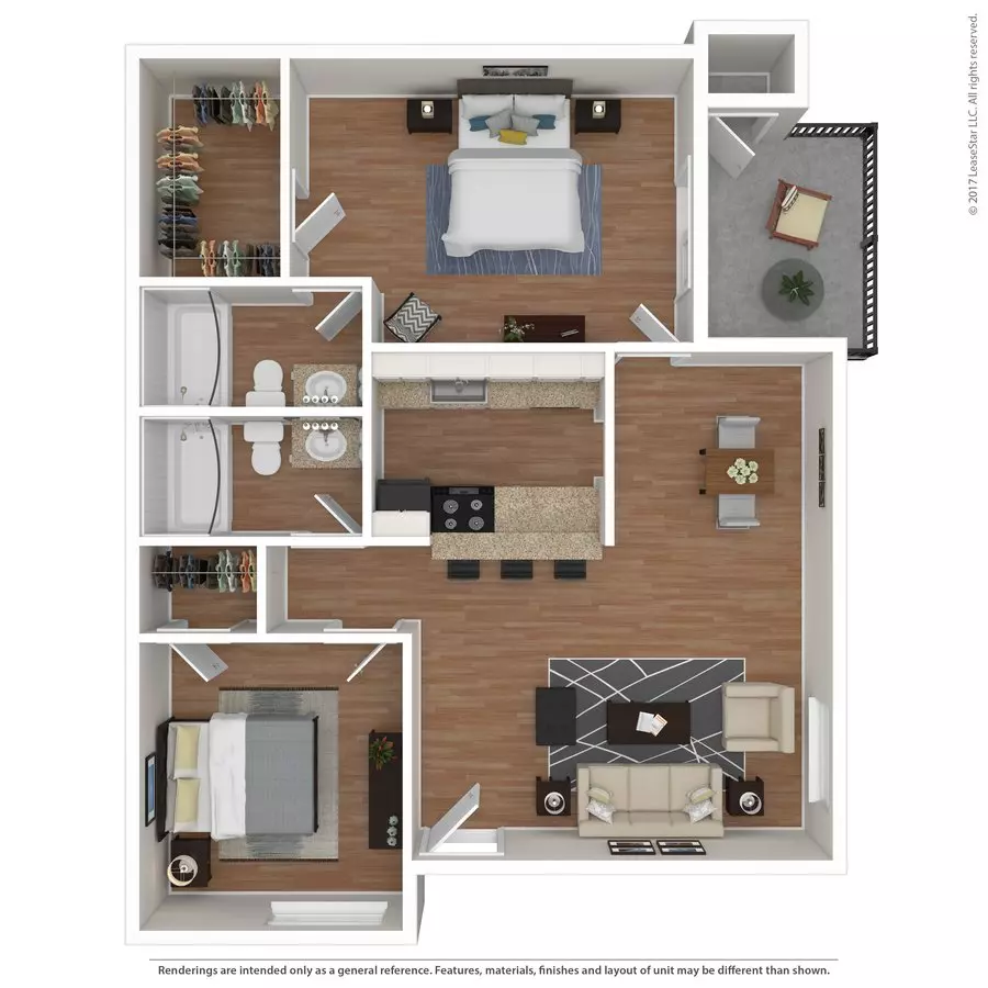 Unit 413 1-1605 floor plan