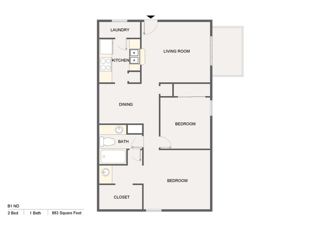 Unit 239ND 239ND floor plan