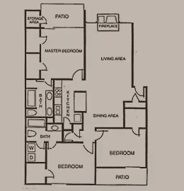 C-1 8913CT floor plan