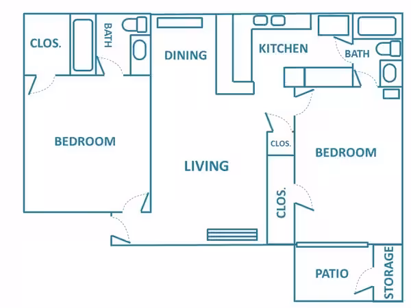B2U 5109 floor plan