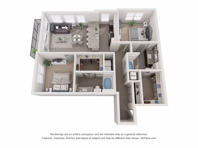 B2B 201 floor plan