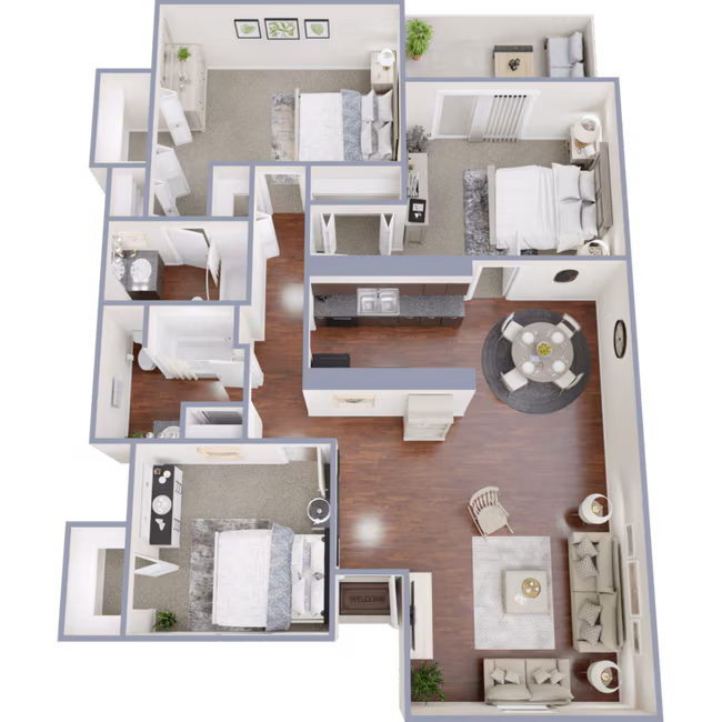 C1 VE-2117 floor plan