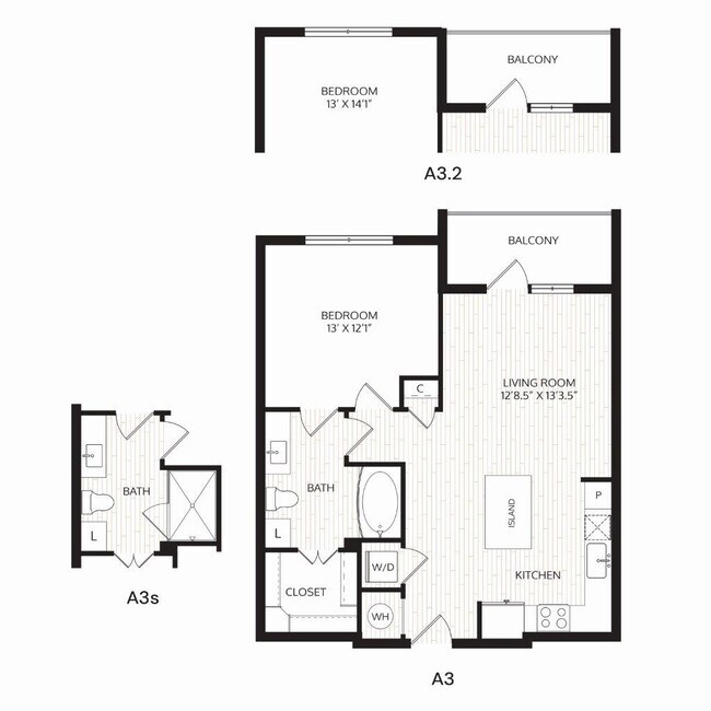 A3.2 3065 floor plan
