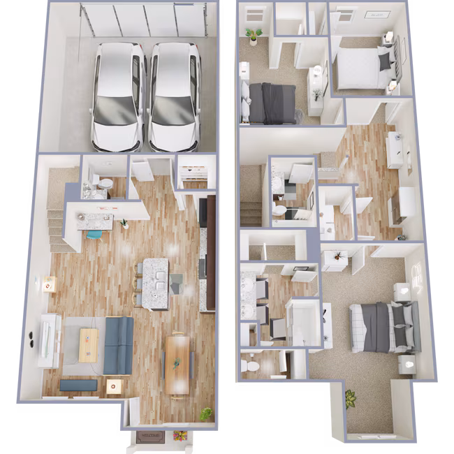 Everglade 7418 floor plan
