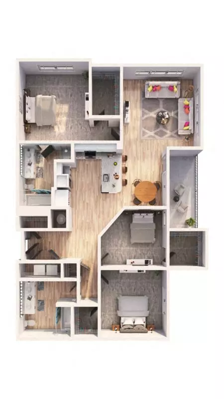 C2A 343 floor plan