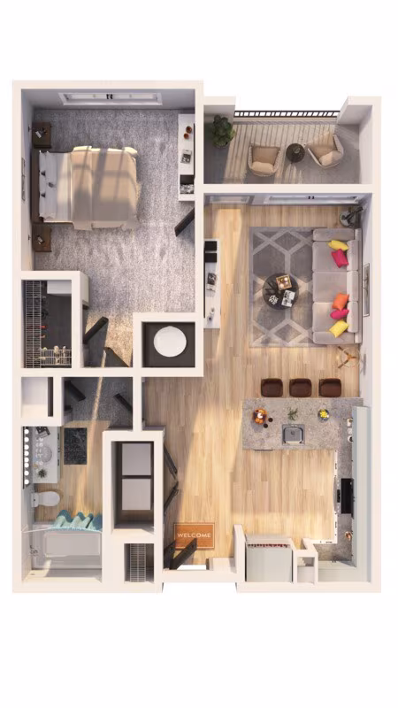 Unit 128 128 floor plan