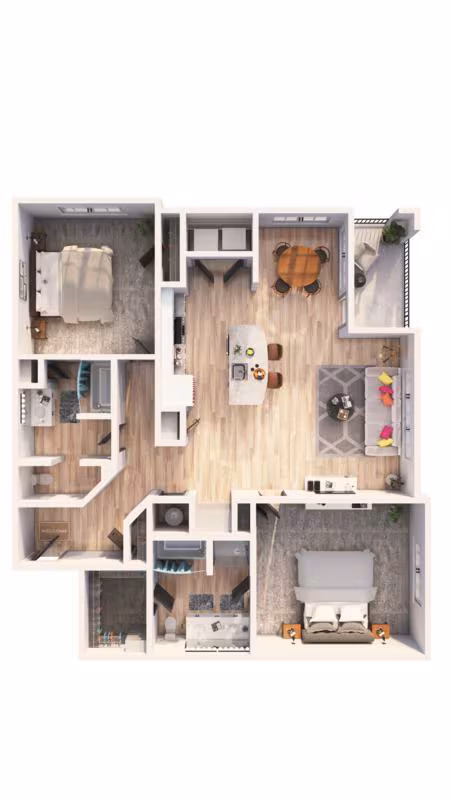 Unit 136 352 floor plan