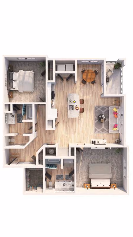 Unit 255 155 floor plan