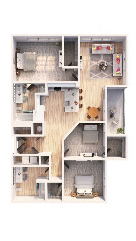 C2B 302 floor plan
