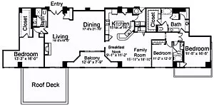 3 Beds • 3 Bath 1504 floor plan