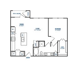 Unit D306 D306 floor plan