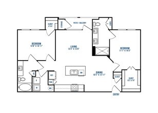 Unit B310 B310 floor plan