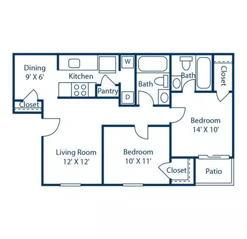 B1 1103 floor plan