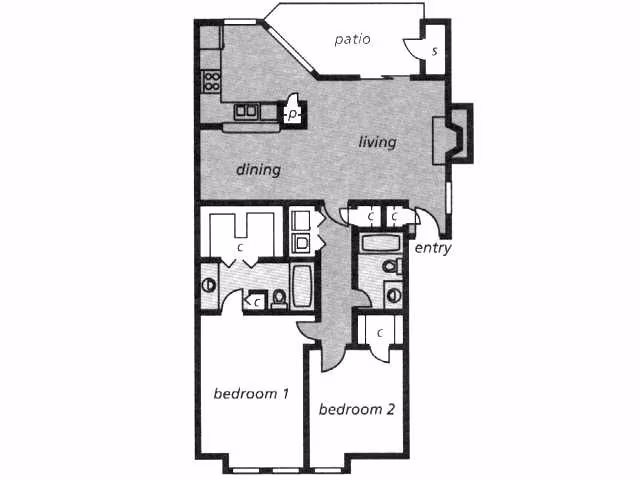 Unit 1902 1902 floor plan