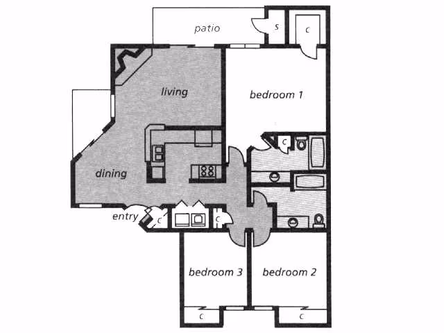C1 1302 floor plan