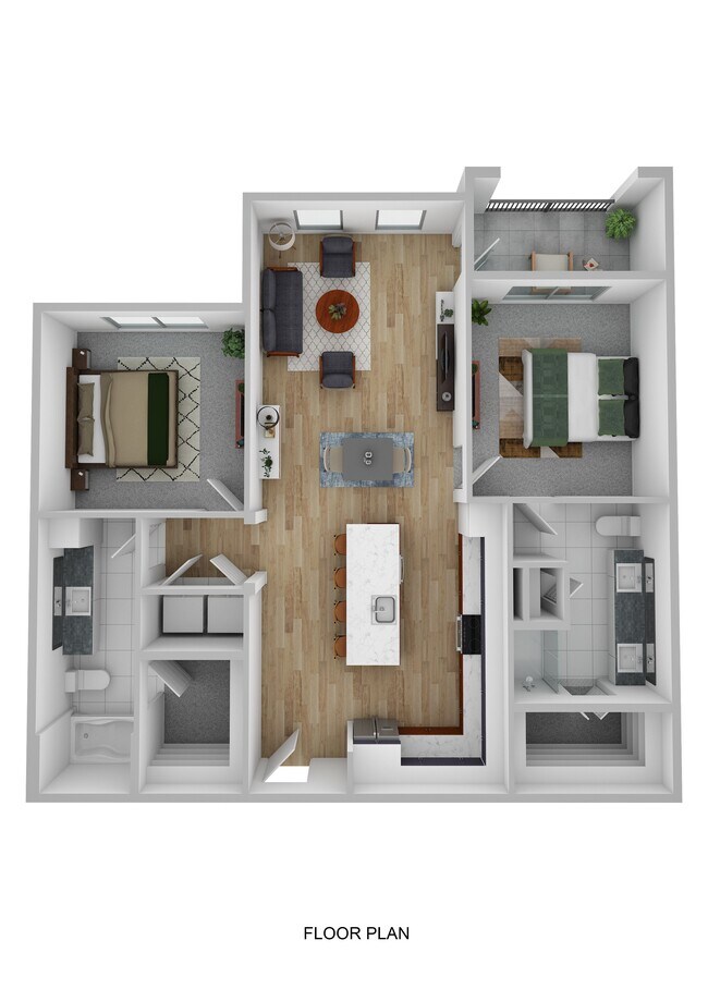 Unit 1323 1323 floor plan
